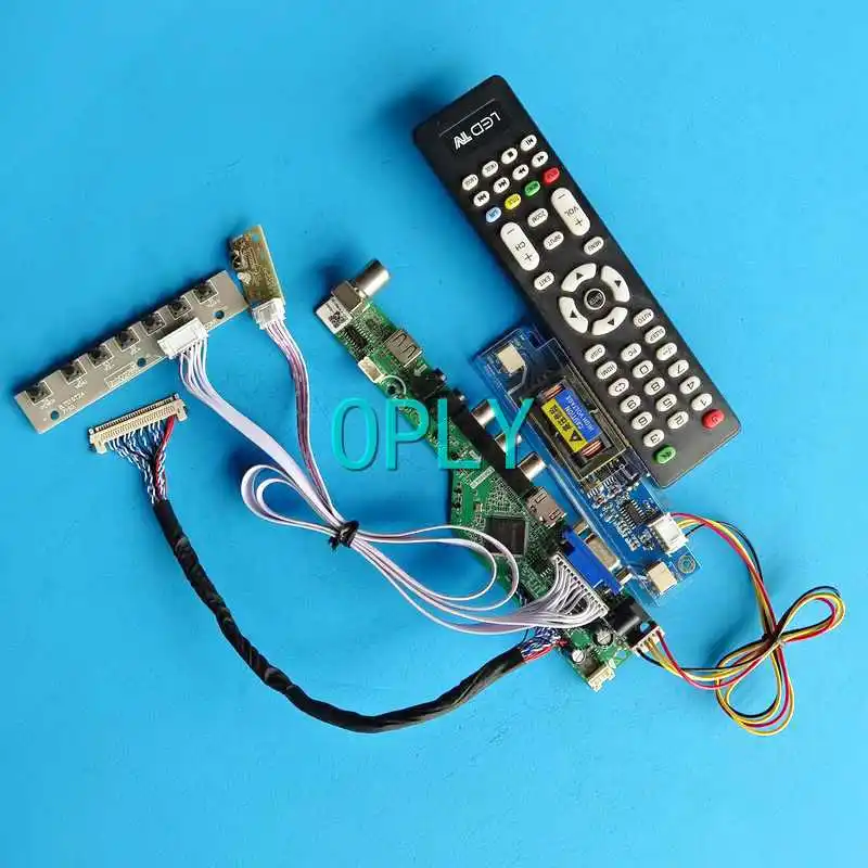 For LM170E03 M170E8 MT170EN01 Laptop Screen Controller Board 17" 2CCFL DIY Kit VGA HDMI-Compatible AV USB 1280*1024 LVDS 30 Pin
For LM170E03 M170E8 MT170EN01 Laptop Screen Controller Board 17" 2CCFL DIY Kit VGA HDMI-Compatible AV USB 1280*1024 LVDS 30 Pin
