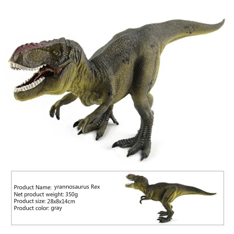 

2 вида, большой размер, юрский периода, Дикая жизнь, искусственная пластиковая игрушка, модель парка динозавров, экшн-фигурки, подарок для детей и мальчиков