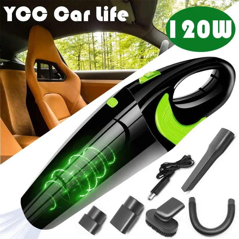 120W Powerful Car Vacuum Cleaner Wireless Portable Handheld USB Cordless Wet/Dry Use Rechargeable Home Car Vacuum Cleane
120W Powerful Car Vacuum Cleaner Wireless Portable Handheld USB Cordless Wet/Dry Use Rechargeable Home Car Vacuum Cleane