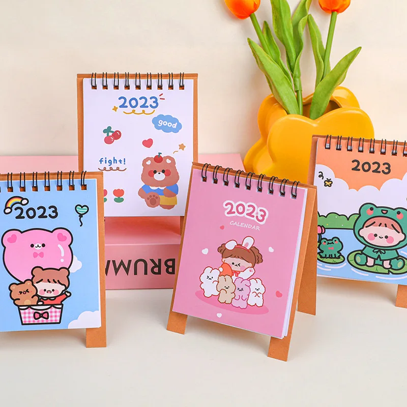 Cute Mini Desk Calendar 2023 for Event Arrangement Daily Planners Reminders Home Office Supply Kawaii Yearly Agenda Organizer
Cute Mini Desk Calendar 2023 for Event Arrangement Daily Planners Reminders Home Office Supply Kawaii Yearly Agenda Organizer