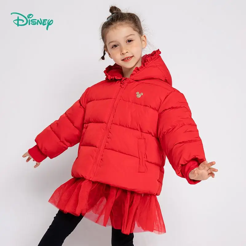 Disney Girls Cotton Clothes Thickened Minnie Pattern Splicing Mesh Skirt Princess Wind Fake Two Pieces Baby Winter Clothes
Disney Girls Cotton Clothes Thickened Minnie Pattern Splicing Mesh Skirt Princess Wind Fake Two Pieces Baby Winter Clothes