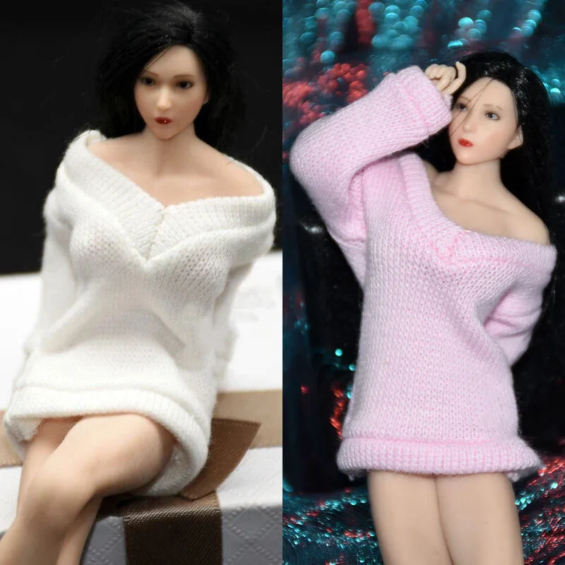 1/12 Female Solider Sweater For 6" Action Figure TBLeague Phicen T01A T01B Body Doll Toy
1/12 Female Solider Sweater For 6" Action Figure TBLeague Phicen T01A T01B Body Doll Toy