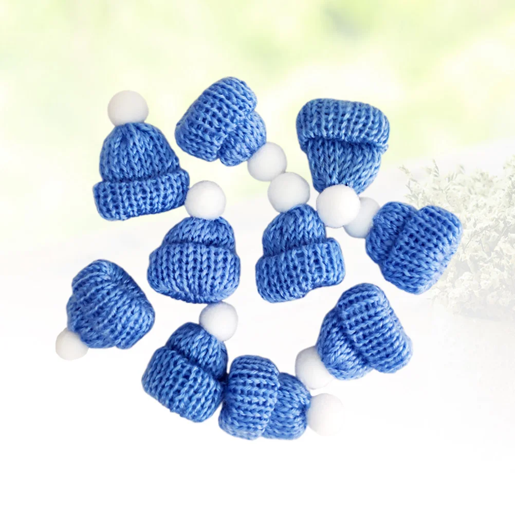 10PCS Knitted Small Christmas Hat Santa Claus Christmas Hats Headdress Party Favors DIY Handmade Accessories (Light Blue)
10PCS Knitted Small Christmas Hat Santa Claus Christmas Hats Headdress Party Favors DIY Handmade Accessories (Light Blue)