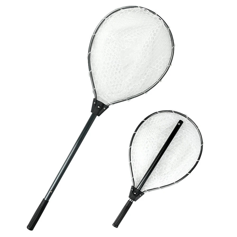 Landing Net Fly Fishing Nets Telescopic Folding Fishing Extending Fly Carp Silicone Pocket Outdoor Fish Accessories Tackle
Landing Net Fly Fishing Nets Telescopic Folding Fishing Extending Fly Carp Silicone Pocket Outdoor Fish Accessories Tackle