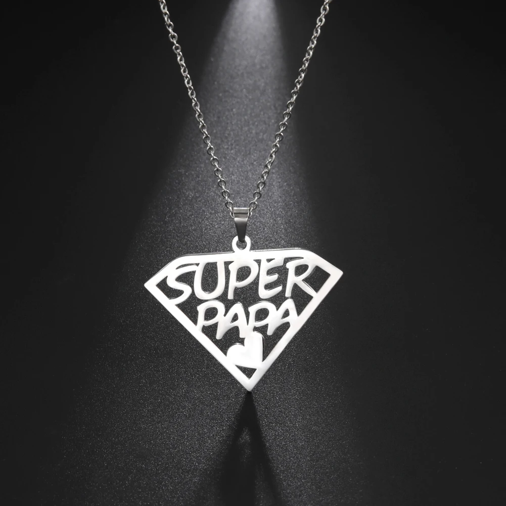 Cutout Diamond Pendant Necklace for Men Women Jewelry Fashion Stainless Steel Charm Choker Necklace Birthday Gifts
Cutout Diamond Pendant Necklace for Men Women Jewelry Fashion Stainless Steel Charm Choker Necklace Birthday Gifts