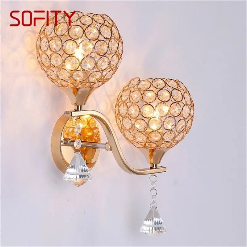 SOFITY Wall Lights Modern LED Two Lamps Creative Indoor Luxury Decorative For Home Aisle
SOFITY Wall Lights Modern LED Two Lamps Creative Indoor Luxury Decorative For Home Aisle