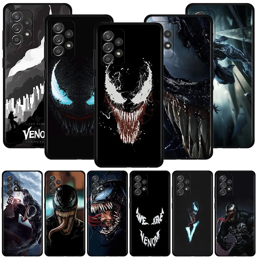 Marvel Super Hero Venom Phone Case For Samsung Galaxy A12 A72 A51 A52 A73 A53 Cover A71 A32 A21s A52s A13 A22 A03s Capa
Marvel Super Hero Venom Phone Case For Samsung Galaxy A12 A72 A51 A52 A73 A53 Cover A71 A32 A21s A52s A13 A22 A03s Capa