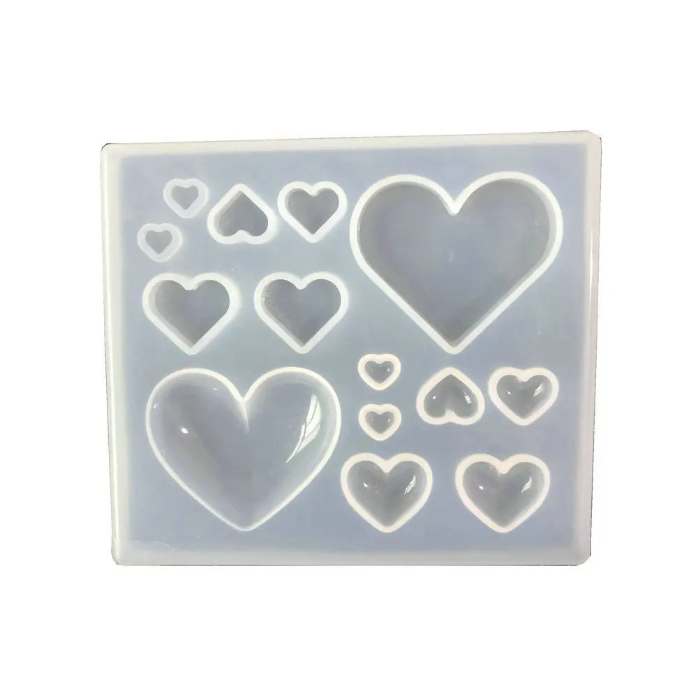 Diy Heart Decor Epoxy Resin Silicone Mold Jewelry Findings Earring Settings Pendant Accessory Charms Handmade Cabochon Mould
Diy Heart Decor Epoxy Resin Silicone Mold Jewelry Findings Earring Settings Pendant Accessory Charms Handmade Cabochon Mould
