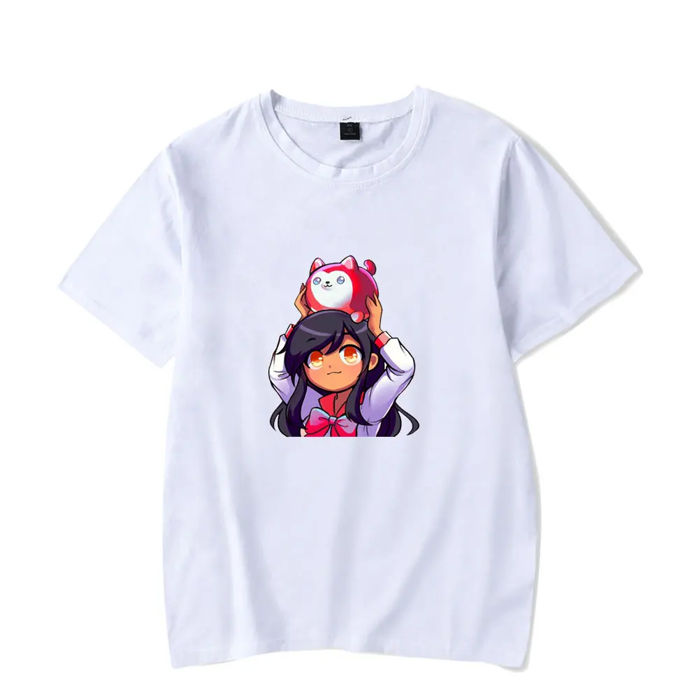 

Women T shirt New Aphmau Merch New 2D Printed T-shirt Summer Street Fashion Women/Men Sweatshirt Oversize Shoet Sleeve top