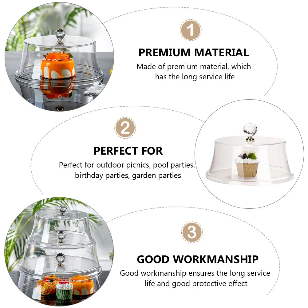 Cover Cakedome Display Dessert Lid Clear Cloche Microwave Cheese Stand Plate Covers Dish Serving Snack Table Pastry
Cover Cakedome Display Dessert Lid Clear Cloche Microwave Cheese Stand Plate Covers Dish Serving Snack Table Pastry