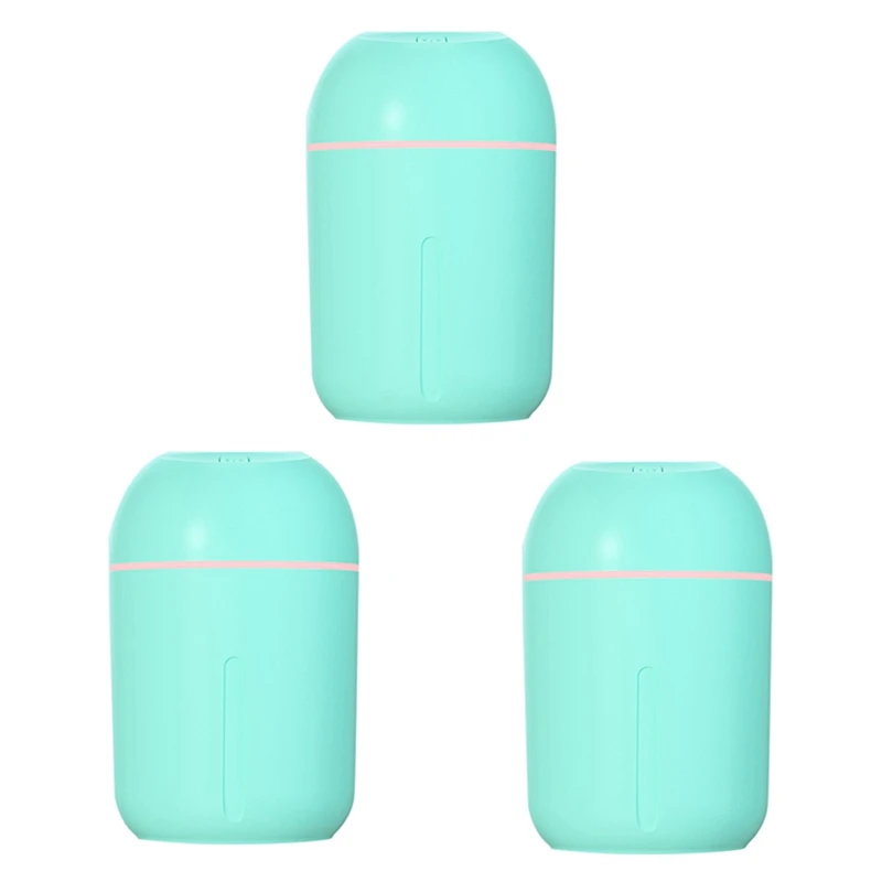 3X Home Humidifier 330ML Capacity USB Air Humidificador Aroma Essential Oil Diffuser Lamp Air Purifier Fogger,Green
3X Home Humidifier 330ML Capacity USB Air Humidificador Aroma Essential Oil Diffuser Lamp Air Purifier Fogger,Green