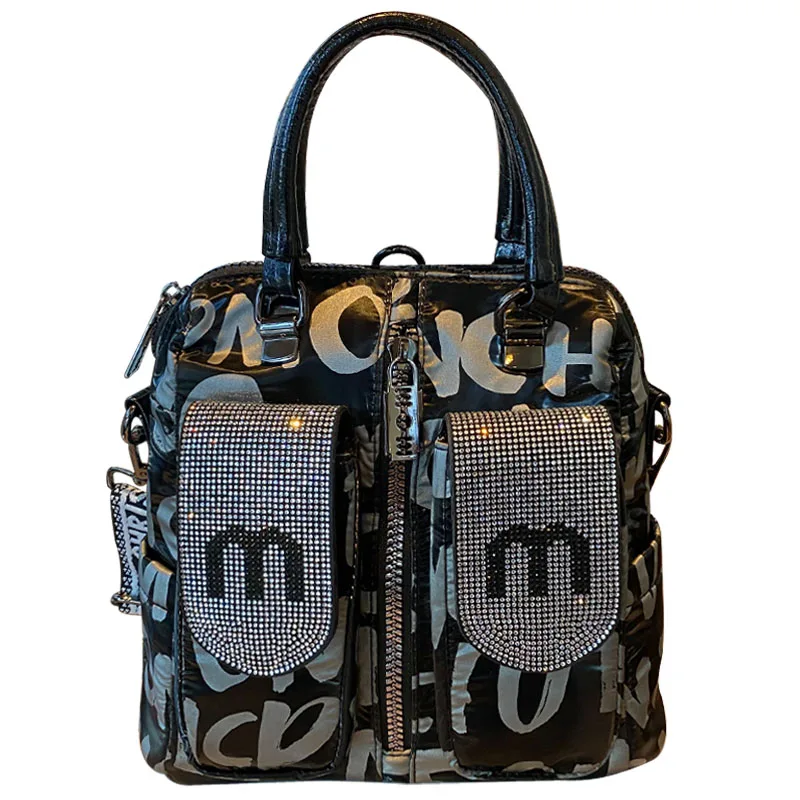 Shining Rhinestone Women's Backpack Fancy Designer Mochila Mujer Fashion Shoulder Bag Pack Female Sac a dos
Shining Rhinestone Women's Backpack Fancy Designer Mochila Mujer Fashion Shoulder Bag Pack Female Sac a dos