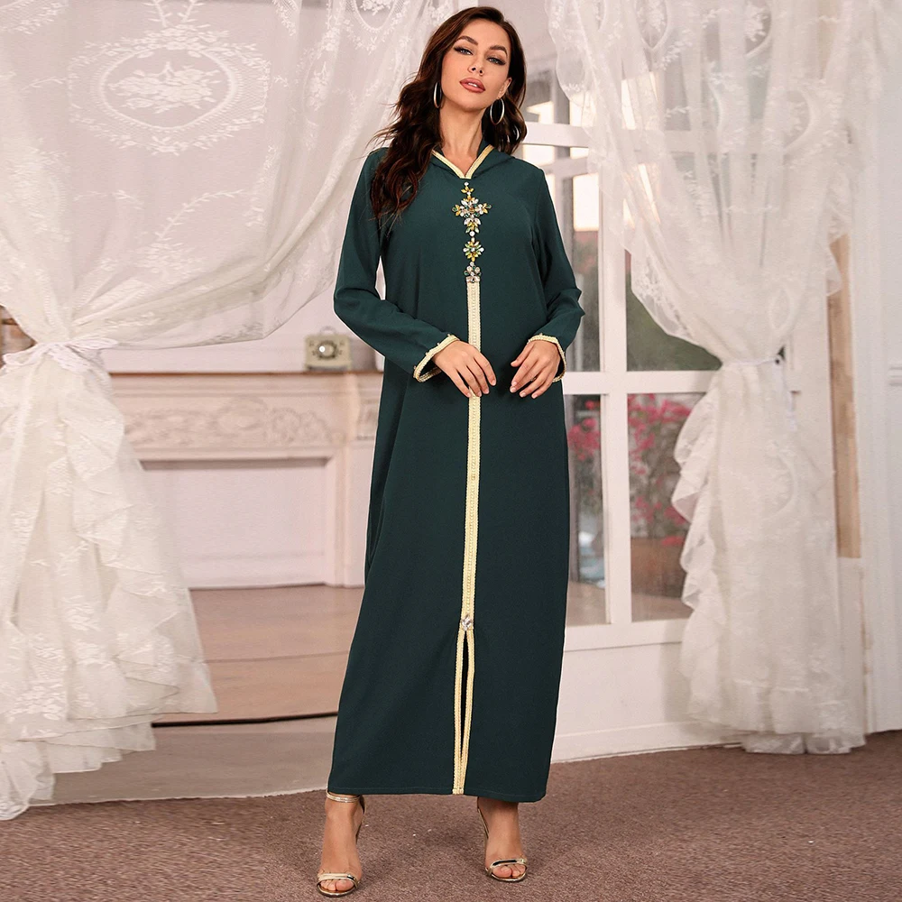 Abaya Дубай Турция мусульманский модный хиджаб платье мусульманская одежда африканские длинные платья для женщин халат мусульманский Djellaba ...
Abaya Дубай Турция мусульманский модный хиджаб платье мусульманская одежда африканские длинные платья для женщин халат мусульманский Djellaba ...