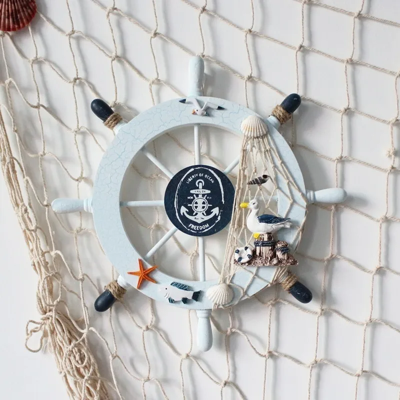 Mediterranean Style Decorative Wooden Rudder Ornaments Wood Craft Home Decor Accessories Boy Room Decoration Miniature Figurines
Mediterranean Style Decorative Wooden Rudder Ornaments Wood Craft Home Decor Accessories Boy Room Decoration Miniature Figurines