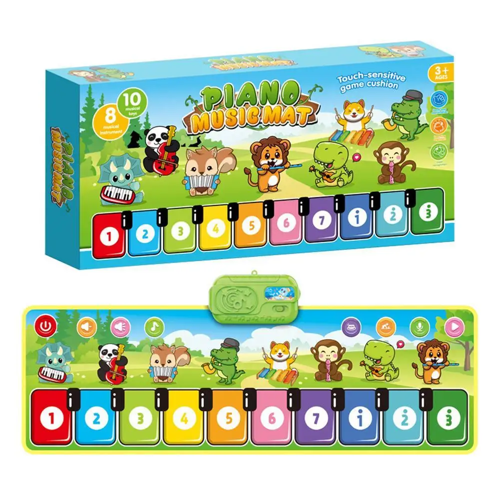 Kid Educational Toys Musical Piano Mat English Music Carpet Baby Development Kids Play Mat Blanket Electronic Toys Gift
Kid Educational Toys Musical Piano Mat English Music Carpet Baby Development Kids Play Mat Blanket Electronic Toys Gift