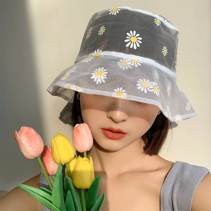 Daisy Sun Hat Summer Breathable Shade Fisherman Hat Gauze Beach Hat Summer Leisure Travel Essential
Daisy Sun Hat Summer Breathable Shade Fisherman Hat Gauze Beach Hat Summer Leisure Travel Essential