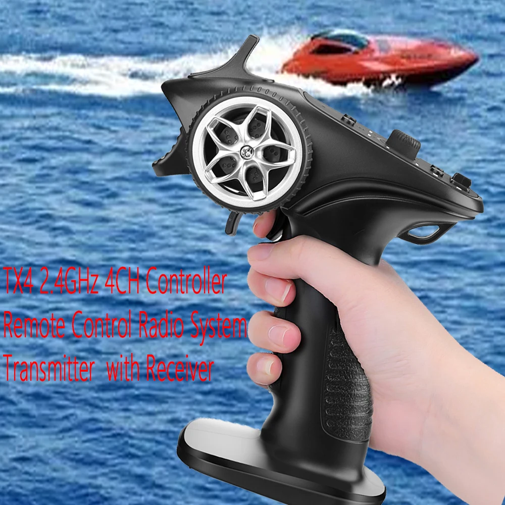 1pcs Controller Remote Control TX4 2.4GHz 4CH Radio System Transmitter with Receiver for RC Car Boat
1pcs Controller Remote Control TX4 2.4GHz 4CH Radio System Transmitter with Receiver for RC Car Boat