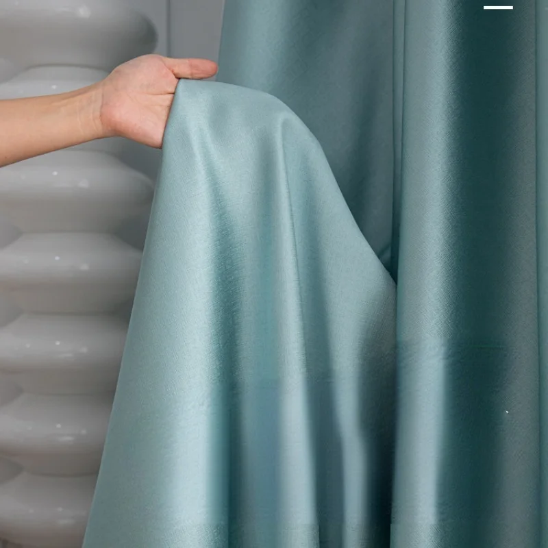Blackout Curtains Modern Simple Light Luxury Cloth Hook Thickened Bedroom Ins Curtains for Living Room Fabric Curtain ZS
Blackout Curtains Modern Simple Light Luxury Cloth Hook Thickened Bedroom Ins Curtains for Living Room Fabric Curtain ZS