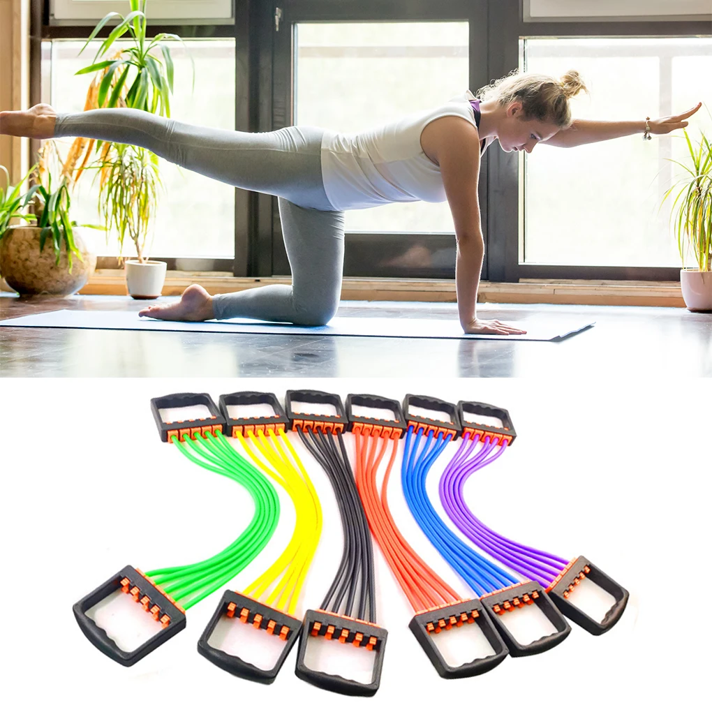 Chest Expander Muscle Puller Elastics Band Multicolored Long-lasting Resilience Aid Holes Elastic Band Home Fitness Equipment
Chest Expander Muscle Puller Elastics Band Multicolored Long-lasting Resilience Aid Holes Elastic Band Home Fitness Equipment