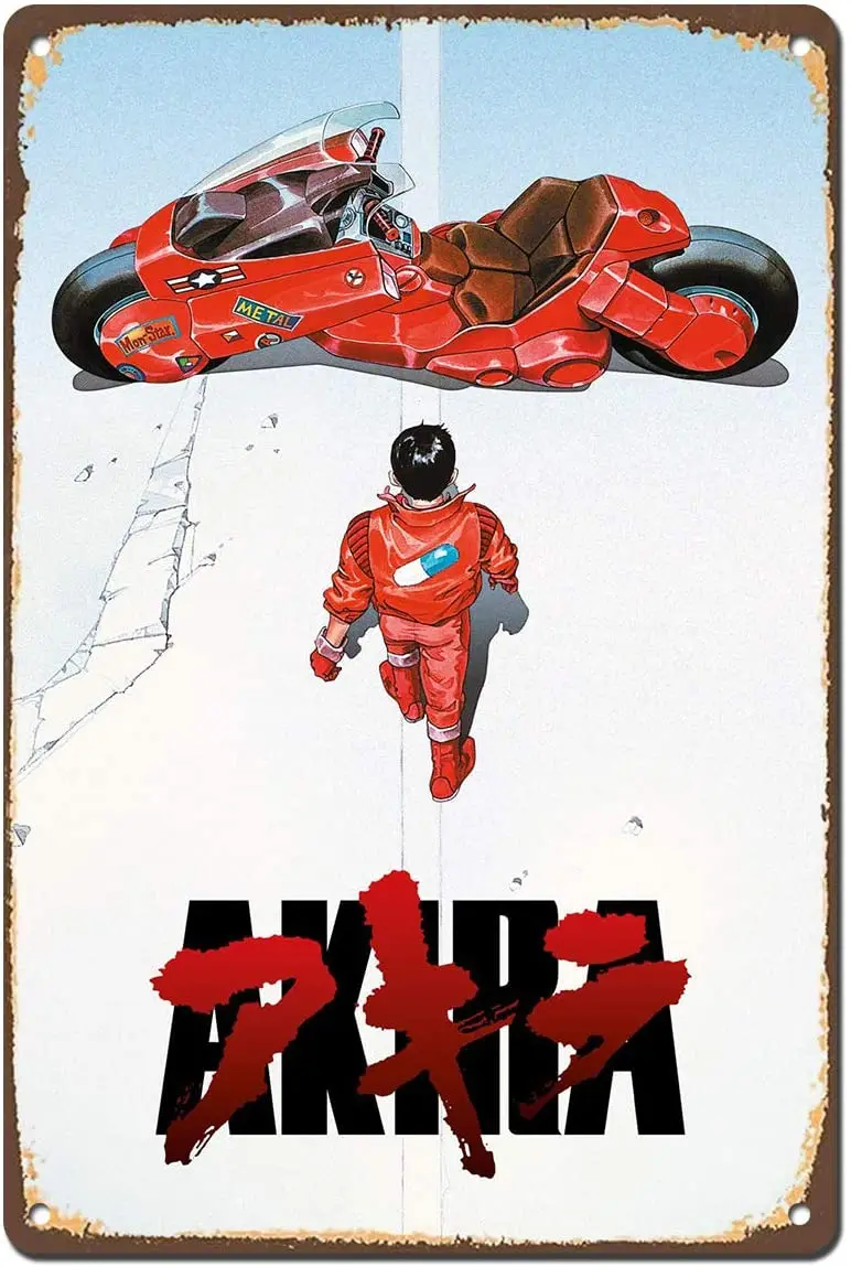 Dreamawsl Akira Japanese Anime Poster Manga Movie Retro Poster - Vintage Metal Tin Sign Poster Bedroom Home Decor
Dreamawsl Akira Japanese Anime Poster Manga Movie Retro Poster - Vintage Metal Tin Sign Poster Bedroom Home Decor
