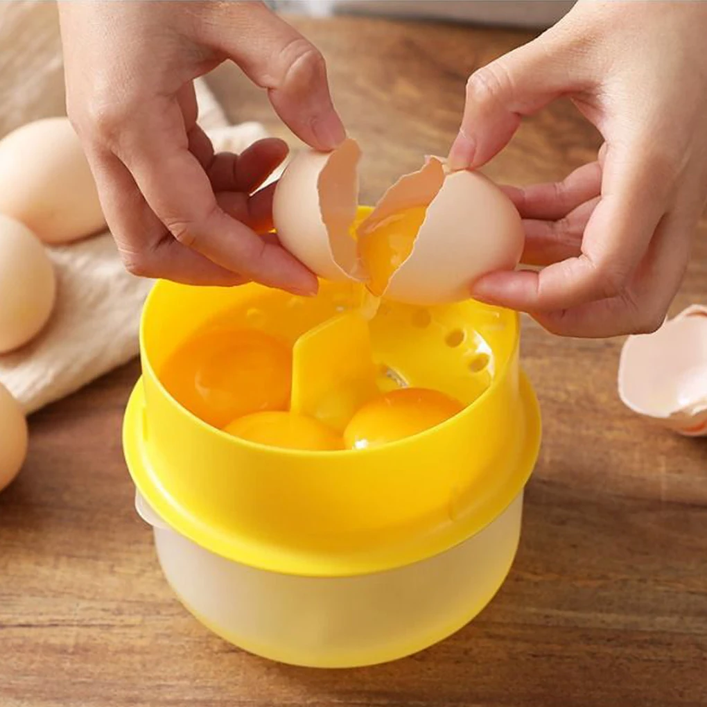 Egg Separator Egg White Yolk Separator Cooking Gadgets And Baking Accessories Home High Capacity Kitchen Egg Separation Tools
Egg Separator Egg White Yolk Separator Cooking Gadgets And Baking Accessories Home High Capacity Kitchen Egg Separation Tools