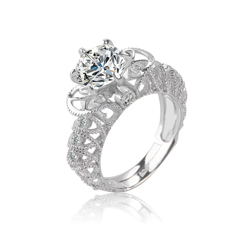 European and American Hollow Zircon Ring for Women Opening Adjustable Fashion Jewelry All-match 2022 New Wholesale Direct Sales
European and American Hollow Zircon Ring for Women Opening Adjustable Fashion Jewelry All-match 2022 New Wholesale Direct Sales