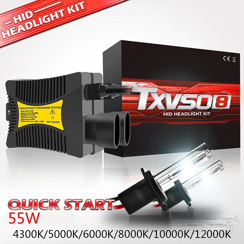 Hot Sale!! TXVSO8 Universal Xenon H7 55W 12V Car Headlight Bulbs HID Kit 3000K to 12000K H1 to 9007 Lamps 2020
Hot Sale!! TXVSO8 Universal Xenon H7 55W 12V Car Headlight Bulbs HID Kit 3000K to 12000K H1 to 9007 Lamps 2020