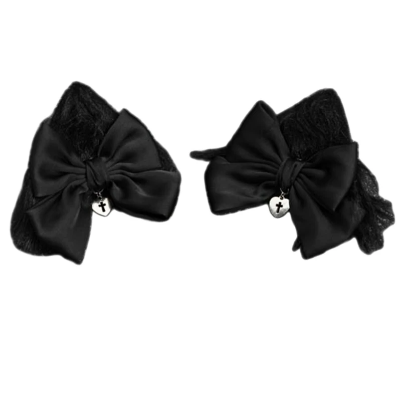 Black Bows Hair Clip Big Bows Hairpin Gothic Bows Barrettes JK Hair Clip Jk Hair Accessories Ear Drop Shipping
Black Bows Hair Clip Big Bows Hairpin Gothic Bows Barrettes JK Hair Clip Jk Hair Accessories Ear Drop Shipping