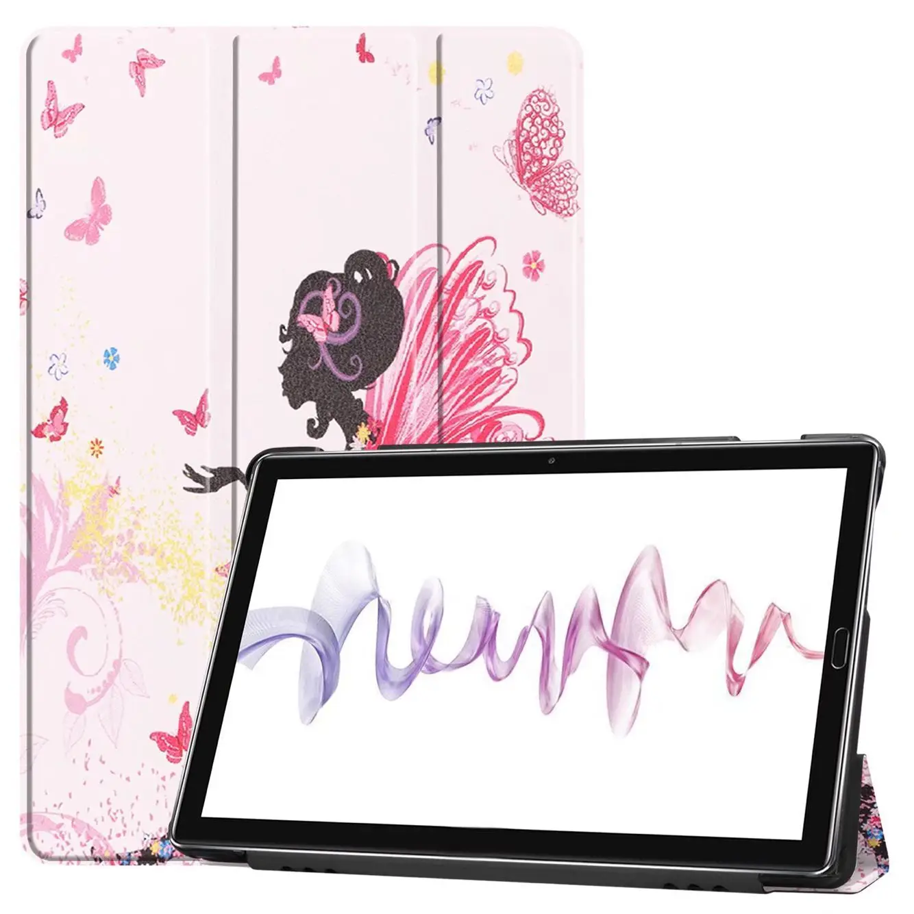 Magnetic Colorful Printed Smart PU Leather Cover For Huawei MediaPad M6 8.4 Folded Auto Wake-slee Tablet Funda Capa Case
Magnetic Colorful Printed Smart PU Leather Cover For Huawei MediaPad M6 8.4 Folded Auto Wake-slee Tablet Funda Capa Case