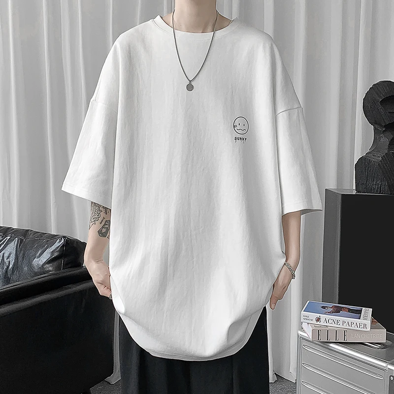 Новинка лета 2022, хлопковая футболка с коротким рукавом, Мужская свободная Уличная Повседневная футболка большого размера с коротким рукаво...
Новинка лета 2022, хлопковая футболка с коротким рукавом, Мужская свободная Уличная Повседневная футболка большого размера с коротким рукаво...