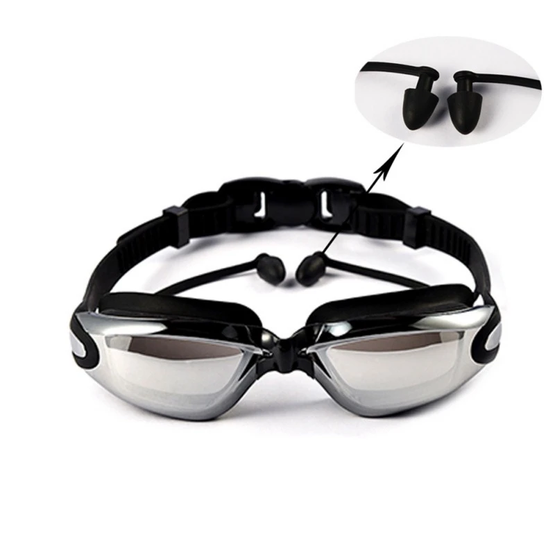 Water s Waterproof Anti-fog Swimming Glasses Large Frame with Silicone Earplugs Swimming Goggles Eyewear Sport
Water s Waterproof Anti-fog Swimming Glasses Large Frame with Silicone Earplugs Swimming Goggles Eyewear Sport
