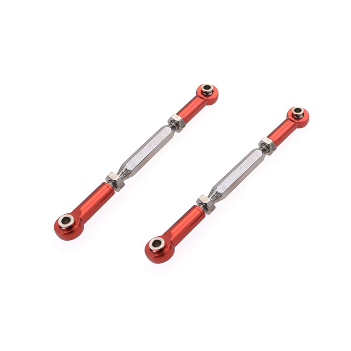 88mm Adjustable Aluminum Tie Rods for 1/10 1/8 RC Vehicle Fixtures Replacement Parts for RC Vehicles
88mm Adjustable Aluminum Tie Rods for 1/10 1/8 RC Vehicle Fixtures Replacement Parts for RC Vehicles