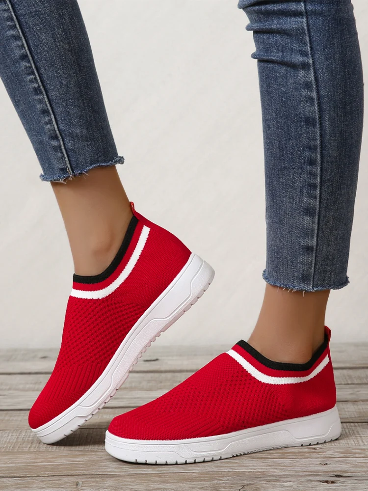 Autumn Sport Women Shoes Mesh Flats Platform Sneakers 2022 New Fashion Breathable Running Shoes Casual Ladies Loafers Zapatos 
Autumn Sport Women Shoes Mesh Flats Platform Sneakers 2022 New Fashion Breathable Running Shoes Casual Ladies Loafers Zapatos