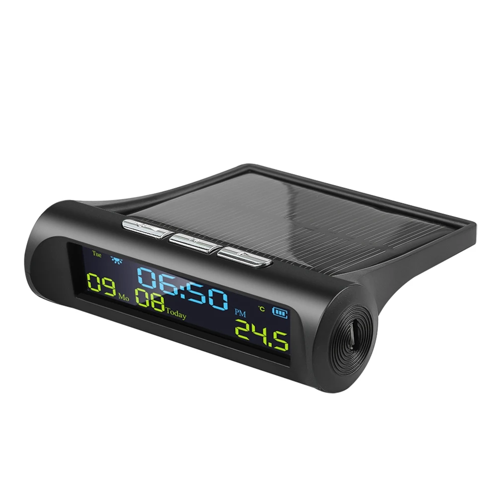 Car Solar Digital Clock with LCD Time Date In-Car Temperature Display for Outdoor Personal Car Part Decoration A
Car Solar Digital Clock with LCD Time Date In-Car Temperature Display for Outdoor Personal Car Part Decoration A