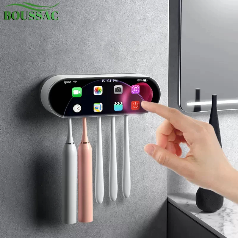 JIUAN Toothbrush Holder Automatic Toothpaste Squeezer Dispenser Bathroom Toothbrush Storage Rack Bathroom Accessories Set
JIUAN Toothbrush Holder Automatic Toothpaste Squeezer Dispenser Bathroom Toothbrush Storage Rack Bathroom Accessories Set