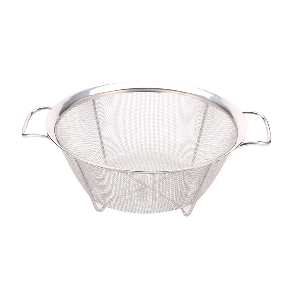 Mesh Strainer with Handle Stainless Steel Draining Rinsing Washing Basket Vegetables Fruits Draining Tool
Mesh Strainer with Handle Stainless Steel Draining Rinsing Washing Basket Vegetables Fruits Draining Tool