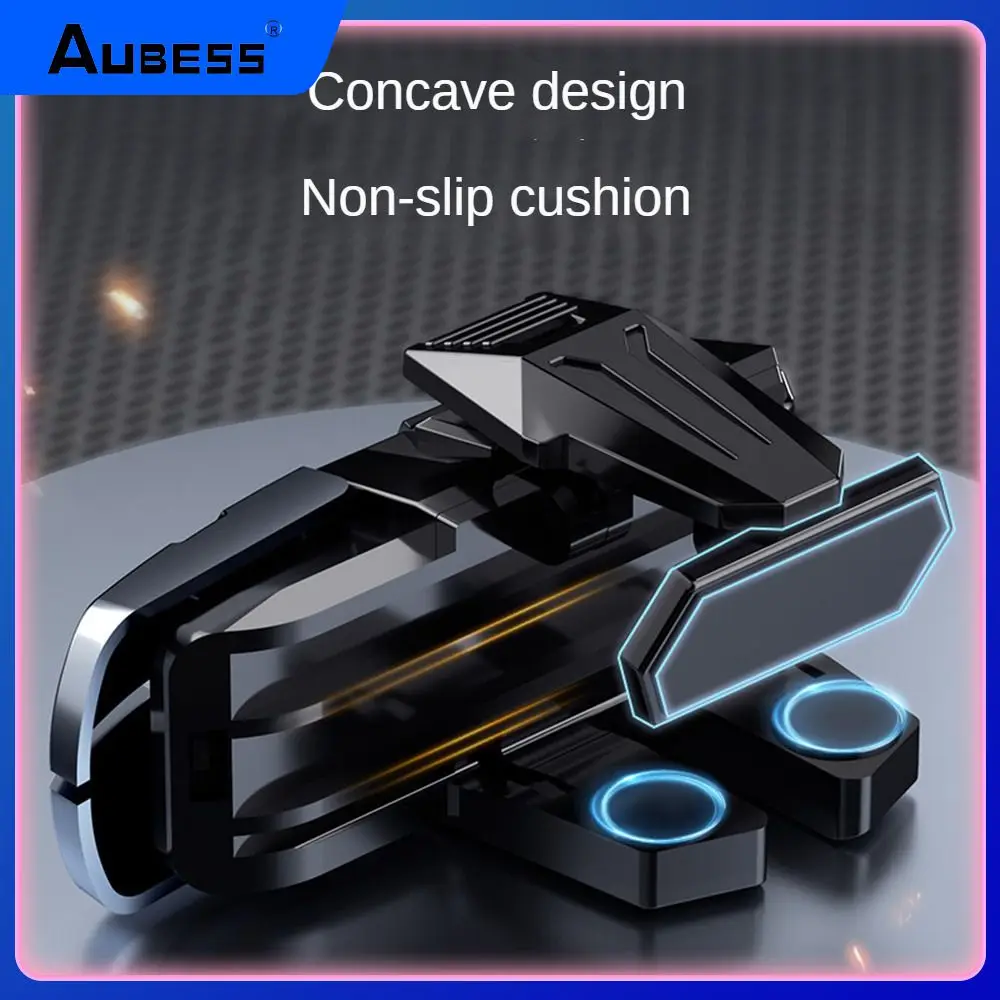 Mobile Controller Portable Alloy Fire Aim Button Convenient Non-slip Key Shooter For Pubg Game Controller For Gamers Black
Mobile Controller Portable Alloy Fire Aim Button Convenient Non-slip Key Shooter For Pubg Game Controller For Gamers Black