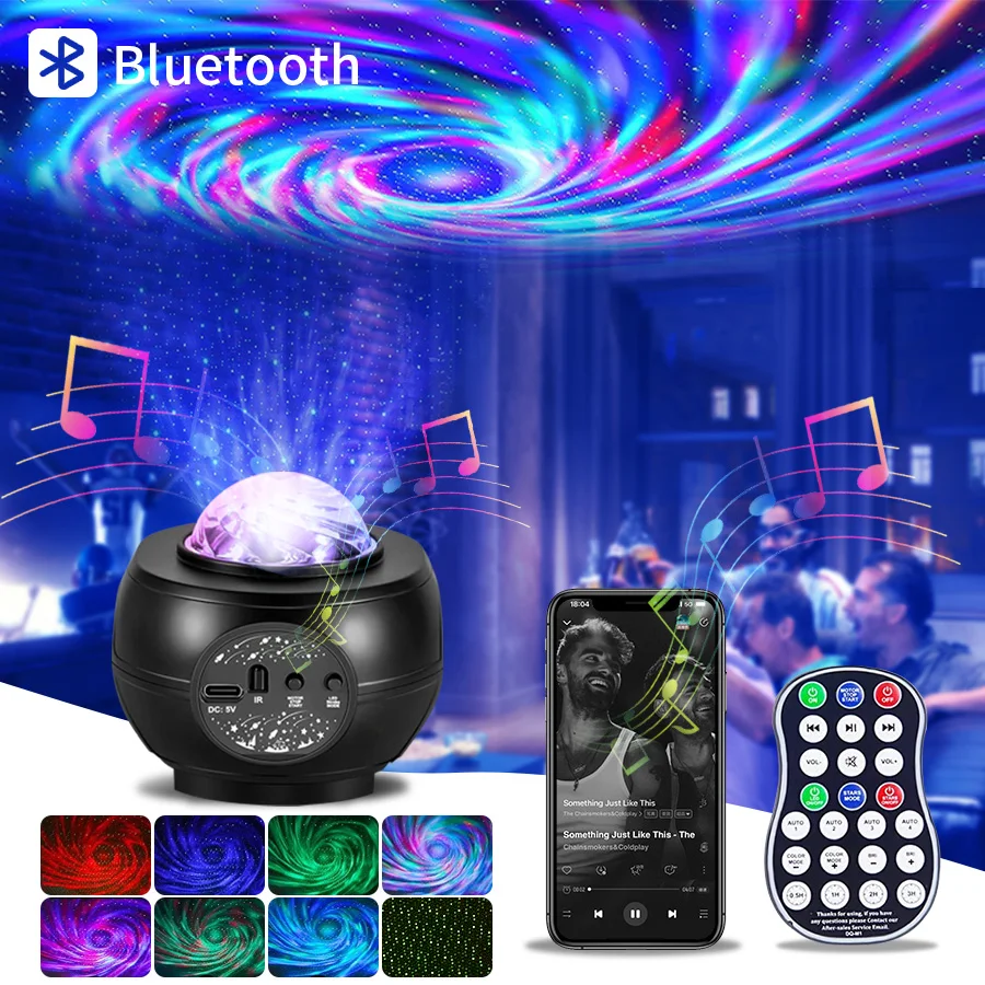 Светодиодный ночник Nebula Galaxy с Bluetooth-динамиком, белый шум, Звездный проектор для украшения дома, подарок для детей
Светодиодный ночник Nebula Galaxy с Bluetooth-динамиком, белый шум, Звездный проектор для украшения дома, подарок для детей