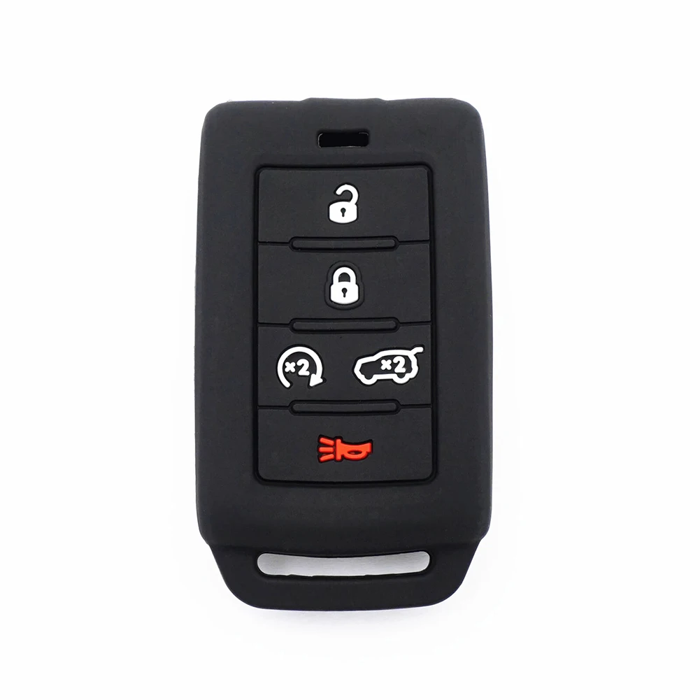 Key Fob Cover Key Case 2 Pcs 5 Buttons Accessories Black For Grand Cherokee Wagoneer For Jeep Replacement Silicone
Key Fob Cover Key Case 2 Pcs 5 Buttons Accessories Black For Grand Cherokee Wagoneer For Jeep Replacement Silicone