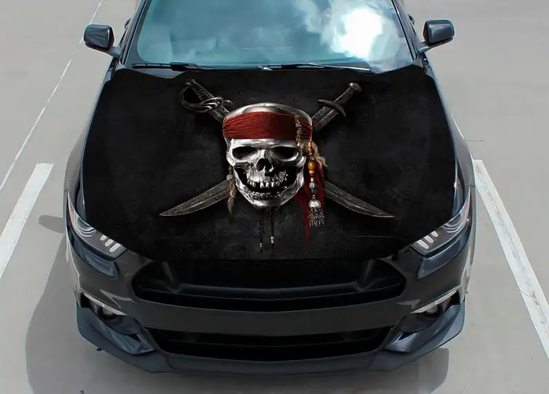 Car hood decal, vinyl, sticker, graphic, wrap decal, truck decal, truck graphic, bonnet decal, skull, f150, pirate, caribbean, C
Car hood decal, vinyl, sticker, graphic, wrap decal, truck decal, truck graphic, bonnet decal, skull, f150, pirate, caribbean, C