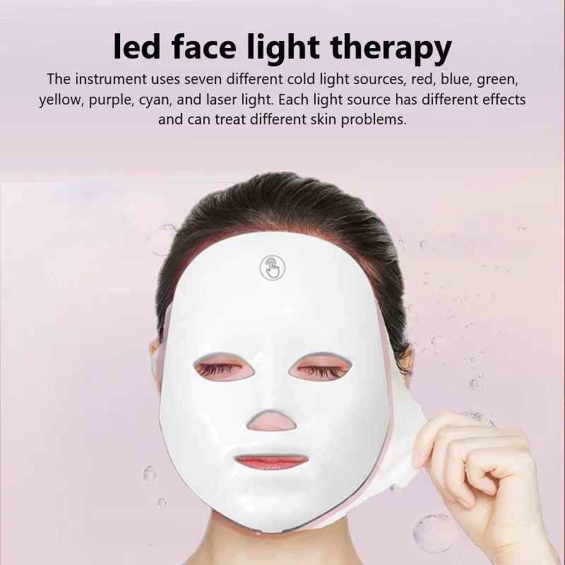 Led Skin Phototherapy Mask Machine Beauty Devices Anti-aging Whitening Boost Metabolism Lighten Dark Acne Spots Multifunction
Led Skin Phototherapy Mask Machine Beauty Devices Anti-aging Whitening Boost Metabolism Lighten Dark Acne Spots Multifunction