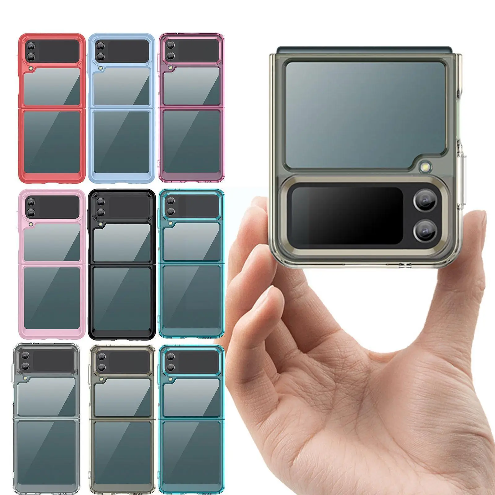 Fall Acrylic Folding For Z Flip 4 5g Phone Back Cover Ultra-slim Protective Cover For Z I1c8
Fall Acrylic Folding For Z Flip 4 5g Phone Back Cover Ultra-slim Protective Cover For Z I1c8