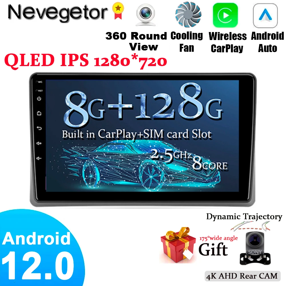 Автомагнитола для Toyota Land Cruiser 10 J100 100 1998-2007, мультимедийный видеоплеер, навигация, стерео, GPS, Android 11, 2din, разъем 2 din
Автомагнитола для Toyota Land Cruiser 10 J100 100 1998-2007, мультимедийный видеоплеер, навигация, стерео, GPS, Android 11, 2din, разъем 2 din