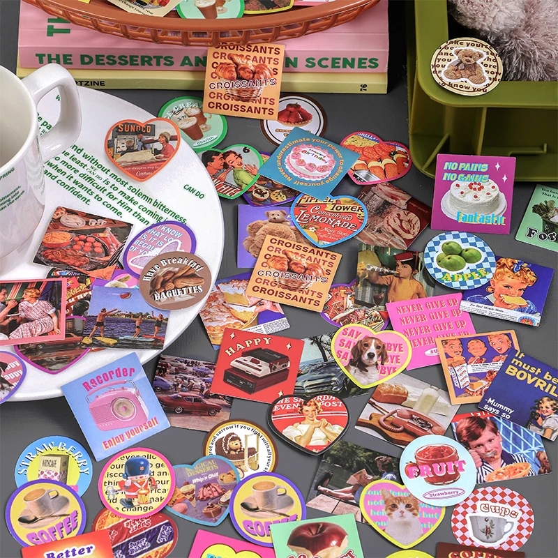 46 pcs/lot Boxed Stickers aesthetic Diy Scrapbooking Stick Labels Diary Album Collage material Craft Supplies
46 pcs/lot Boxed Stickers aesthetic Diy Scrapbooking Stick Labels Diary Album Collage material Craft Supplies
