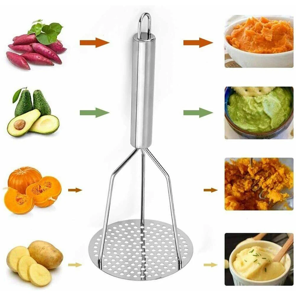 Pressed Potato Masher Ricer Puree Juice Maker Potatoes Mud Pusher Smooth Musher Potatoes Crusher Fruit Machine Kitchen Gadgets
Pressed Potato Masher Ricer Puree Juice Maker Potatoes Mud Pusher Smooth Musher Potatoes Crusher Fruit Machine Kitchen Gadgets