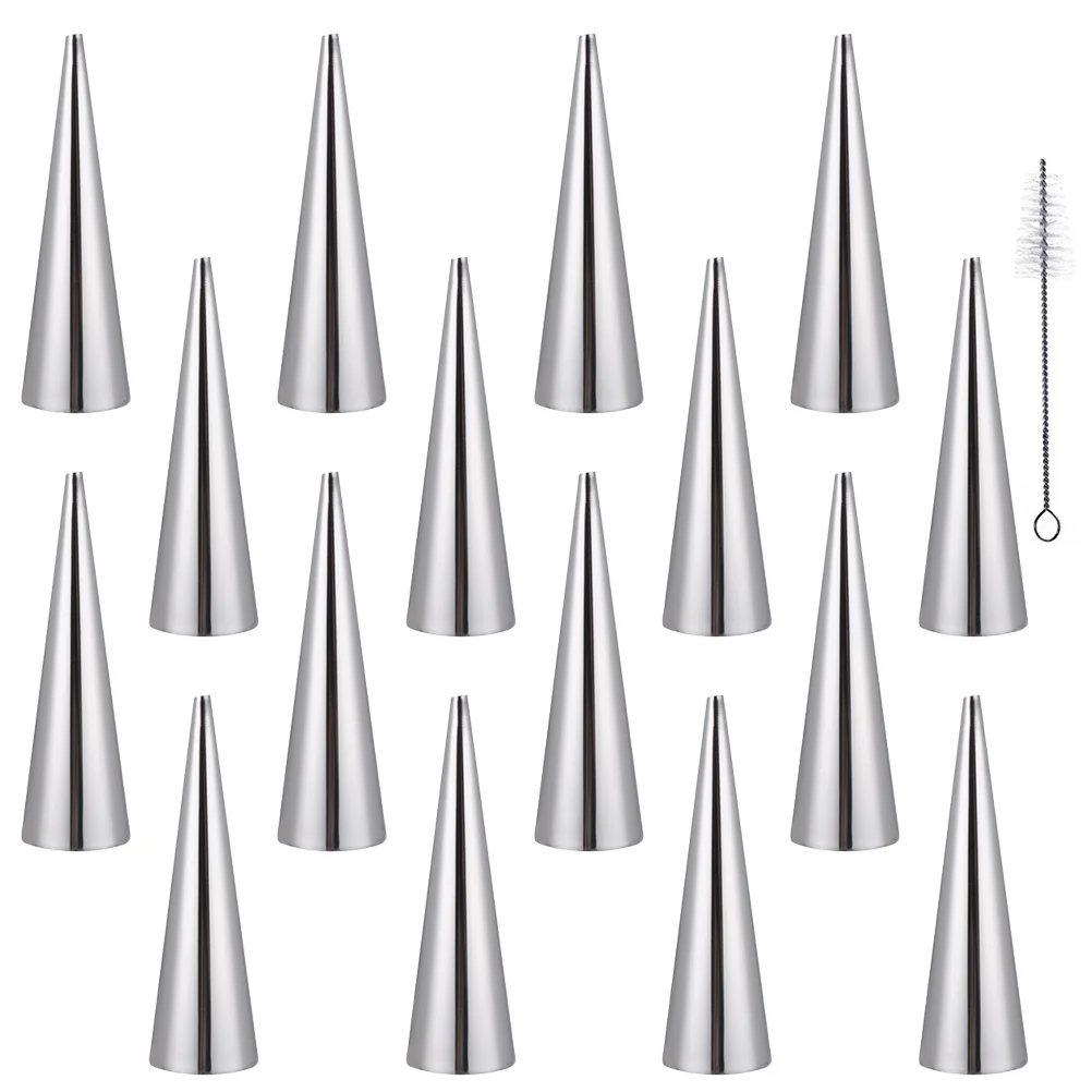 Croissant Baking Cone Horn Cream Tube Roll Cannoli Forms Conical Waffle Molds Maker Bread Pastry Lady Tools Mold Tool Connoli
Croissant Baking Cone Horn Cream Tube Roll Cannoli Forms Conical Waffle Molds Maker Bread Pastry Lady Tools Mold Tool Connoli