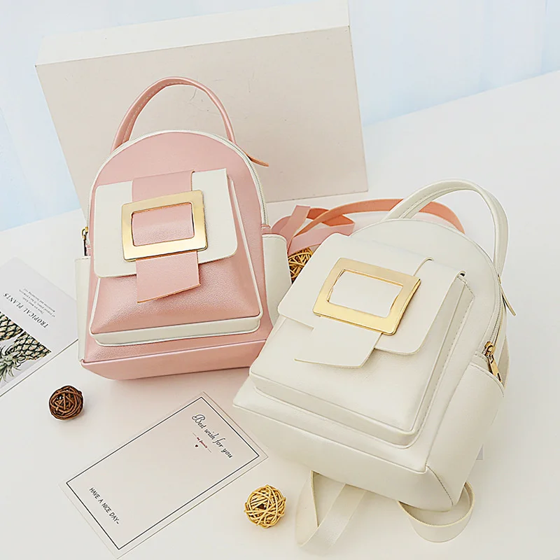 Big Capacity Women Backpack Fashion Color Matching Small Backpack Ladies Shoulder Crossbody Bag Soft Leather Female Min
Big Capacity Women Backpack Fashion Color Matching Small Backpack Ladies Shoulder Crossbody Bag Soft Leather Female Min