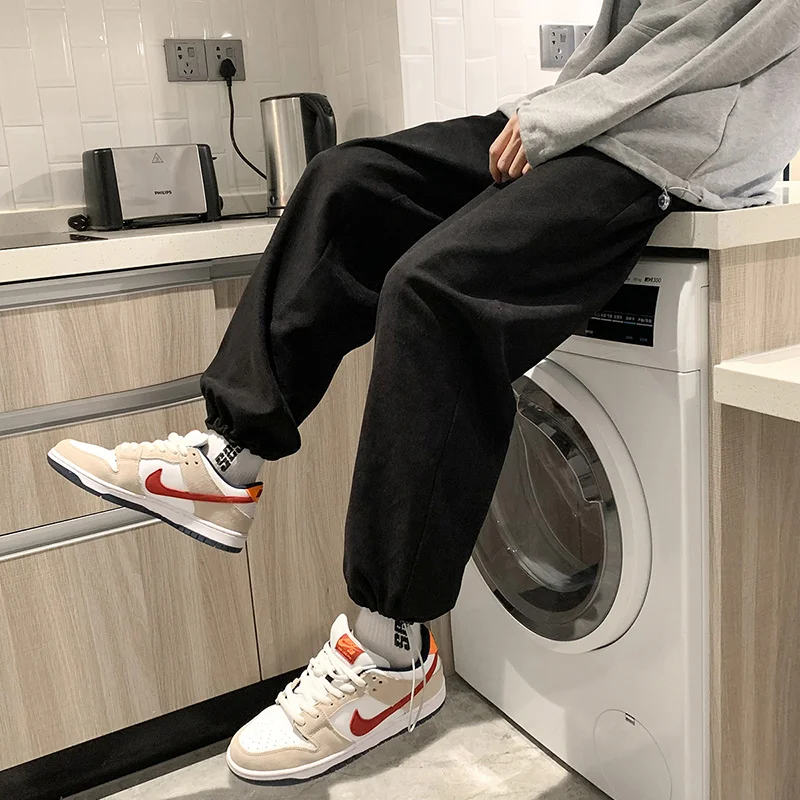 Sweatpants Men 2023 Mens Solid Baggy Joggers Running Sports Pants Trousers Hip Hop Jogging Male Black Pants for Men
Sweatpants Men 2023 Mens Solid Baggy Joggers Running Sports Pants Trousers Hip Hop Jogging Male Black Pants for Men