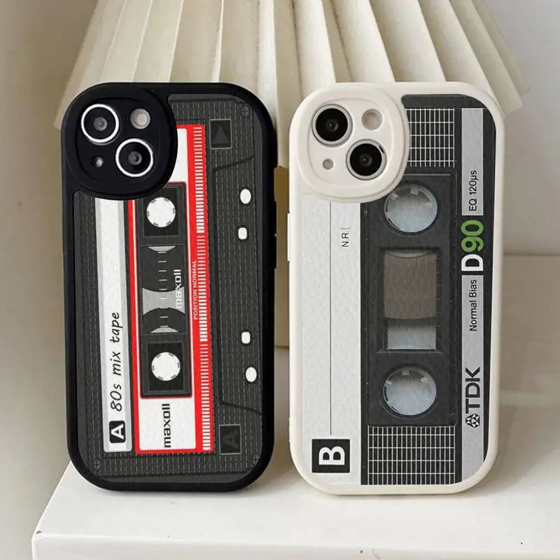 Vintage Cassette Tape Retro Phone Case Hard Leather For iPhone 14 13 12 Mini 11 14 Pro Max Xs X Xr 7 8 Plus
Vintage Cassette Tape Retro Phone Case Hard Leather For iPhone 14 13 12 Mini 11 14 Pro Max Xs X Xr 7 8 Plus
