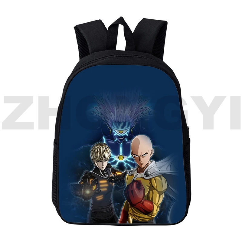 

Fashion Canvas One-Punch Man 3D Backpacks for School Teenagers Girls 12/16 Inch Laptop Work Trend Satchel Anime Mens Bookbag